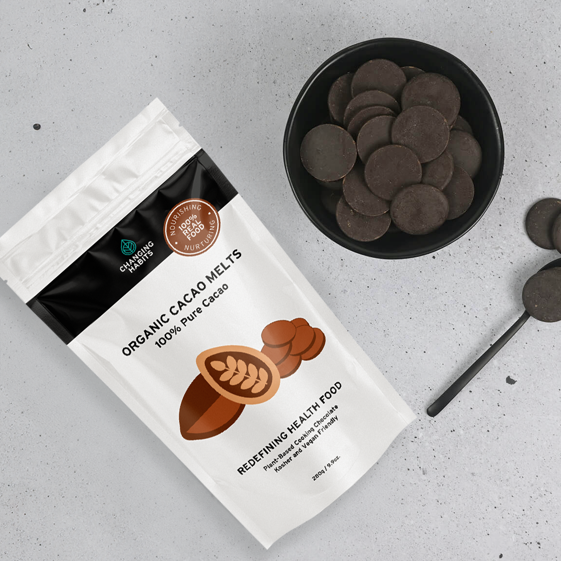 Cacao Melts 280g