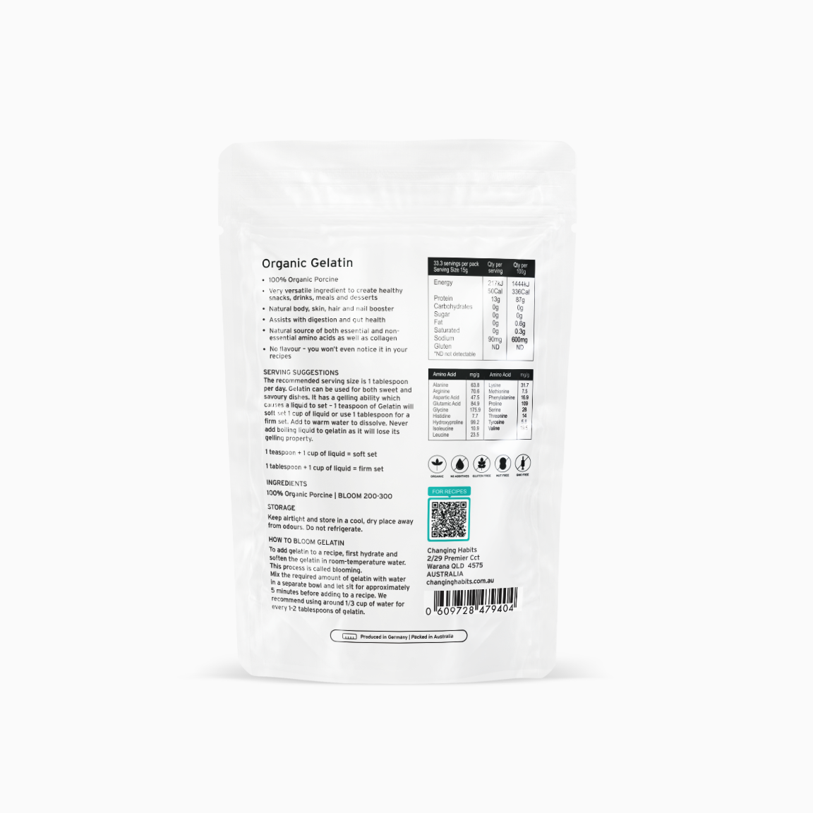 Gelatin 500g